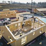 Kittenberger Erlebnisgärten Langenlois, Holzbau, Holzriegel, Zimmerei