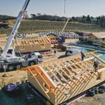 Kittenberger Erlebnisgärten Langenlois, Holzbau, Holzriegel, Zimmerei