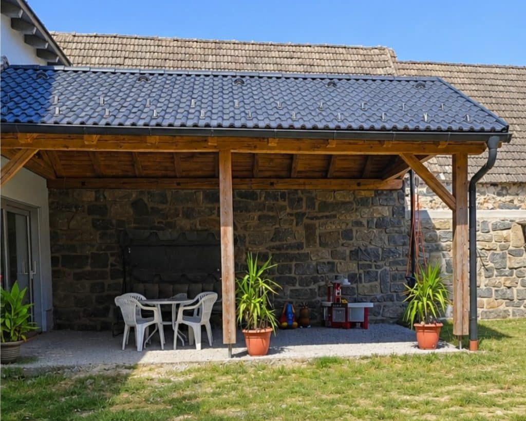 Neue Terrasse von Familie Kaufmann